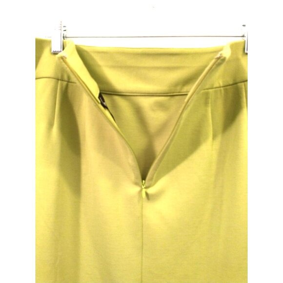 Lane Bryant Ponte Skirt Zip Back Pencil Stretch Women's Spring Green - Size 18 - Picture 7 of 9